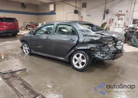 2011 Toyota Corolla S from USA, damaged, VIN 2T1BU4EE9BC647725